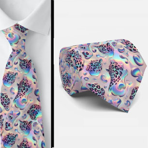Corbata Seda Exótica de Lujo Caballero Opalo Moderno