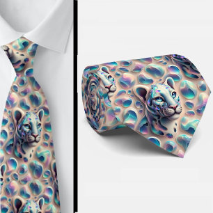 Corbata Seda Exótica de Lujo Caballero Opalo Moderno