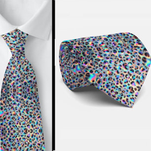Corbata Seda Exótica de Lujo Caballero Opalo Moderno