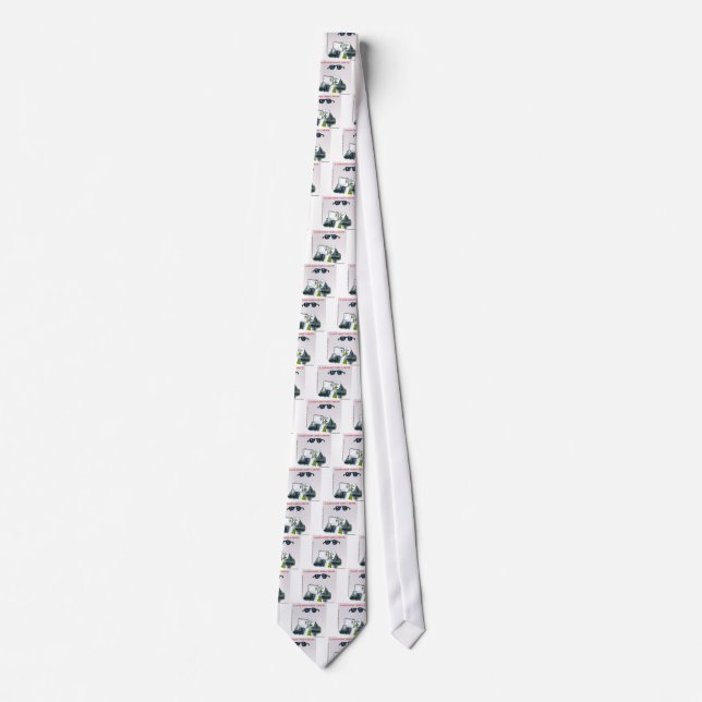 Corbata Selfie Invisible Divertido (Anverso)