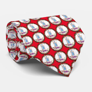 Corbata Sello del estado de Virginia