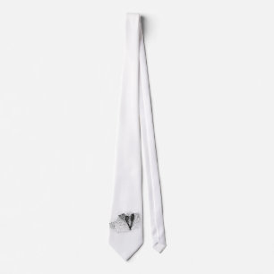 Corbata semillas heladas en amor