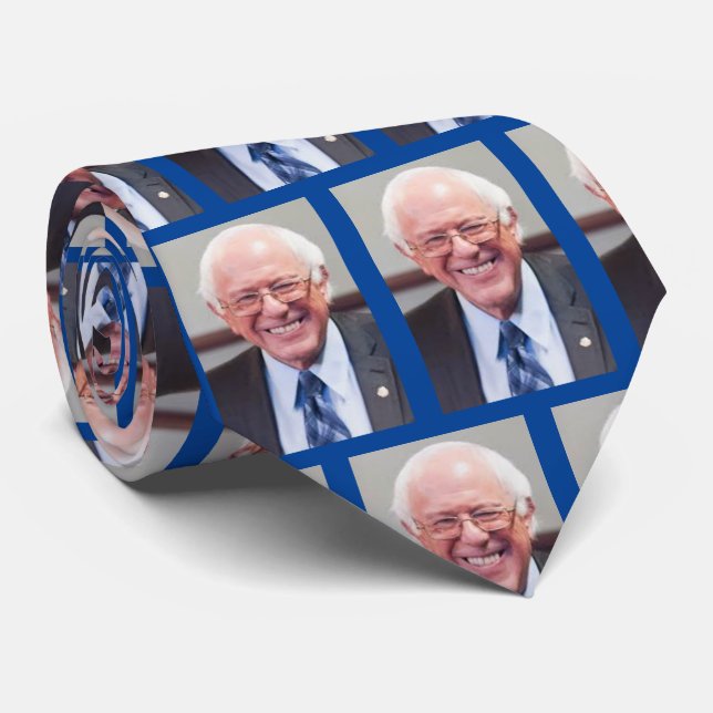 Corbata Senador Bernie Sanders 2020 Necktie (Enrollado)