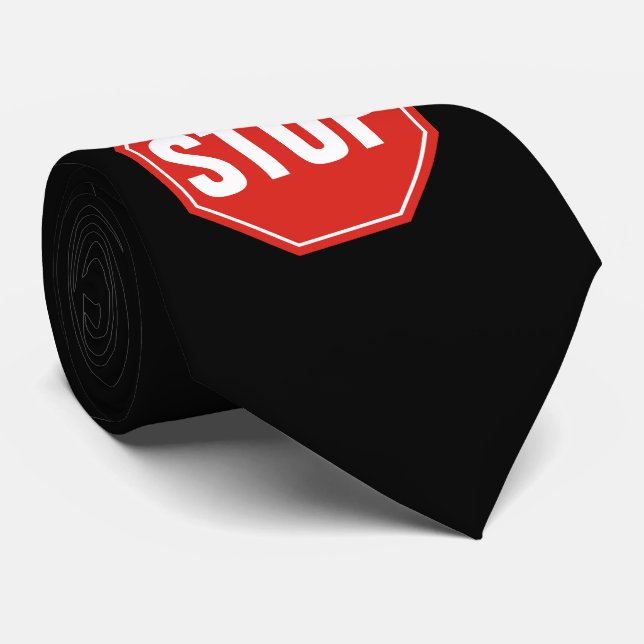 Corbata señal de STOP (Enrollado)
