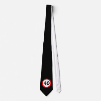 Corbata Señal de tráfico cuarenta