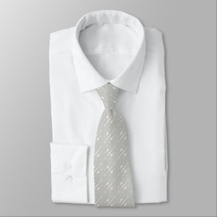 Corbata Sencillo patrón gris claro en un fondo gris.