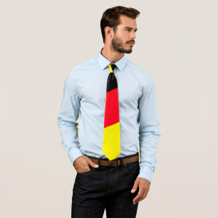 Corbata Sencillo recuerdo moderno de bandera nacional de A