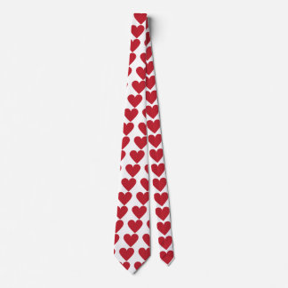 Corbata Sensaciones del fieltro del corazón