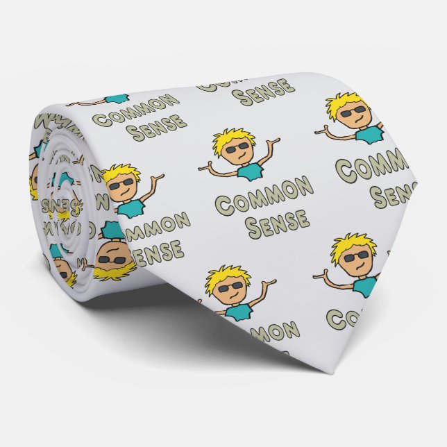 Corbata Sentido común (Enrollado)
