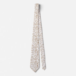 Corbata Sepia / Mocha Toile