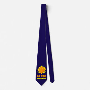 Corbata Ser La Corbata Azul Marino Del Sol