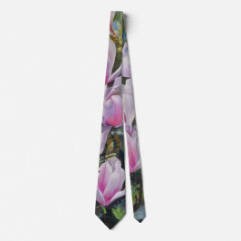 Corbata Serenidad de Magnolia - Arte floral de Lukian