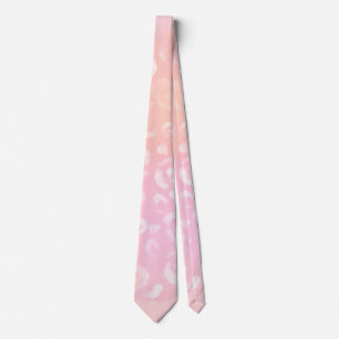 Corbata Serie de pintura de leopardo Diseño 1