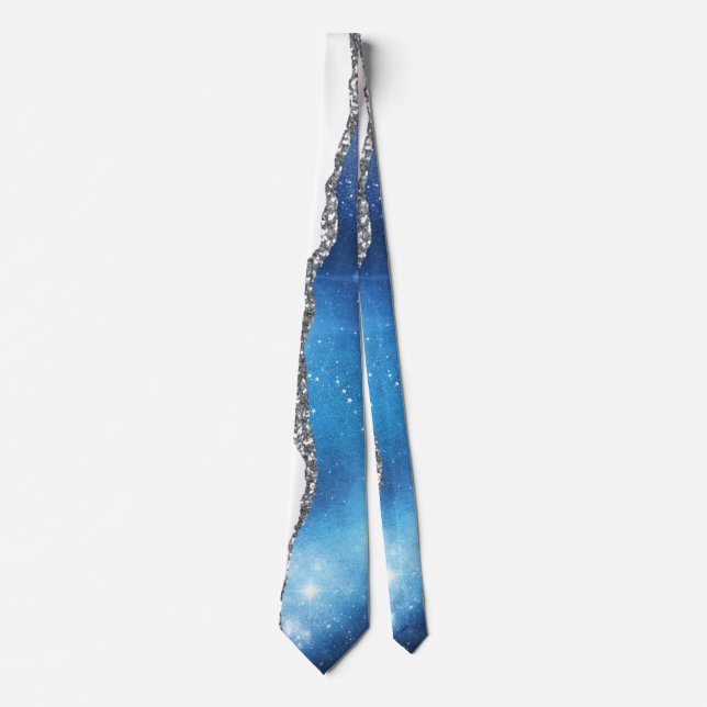 Corbata Serie Galaxy Agate Diseño 16   (Anverso)