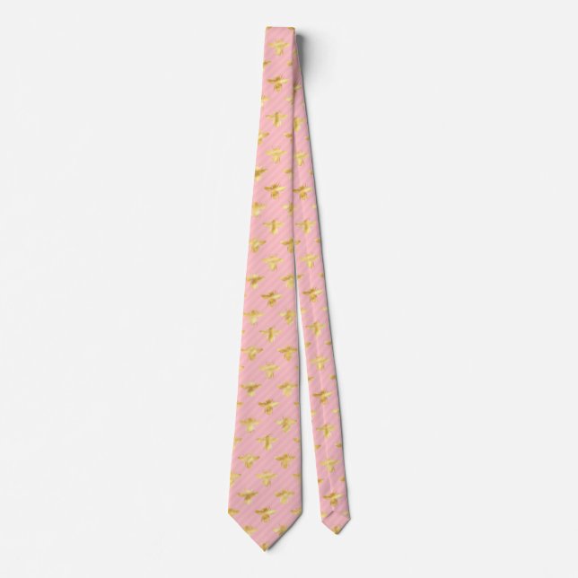 Corbata Serie Princess Bee Diseño #7 (Anverso)