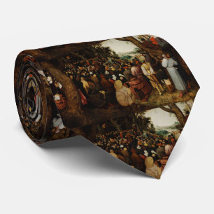 Corbata Sermón de St John el Bautista de Pieter Bruegel