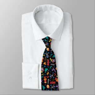 Corbata Sesame Street   Patrón lindo de Halloween
