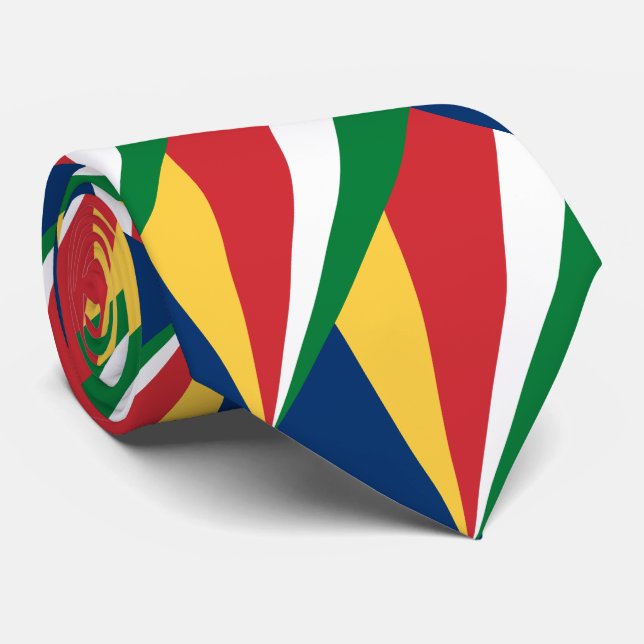 Corbata Seychelles Flag (Enrollado)