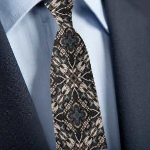 Corbata Shabby Chic Denim y Jewels Necktie
