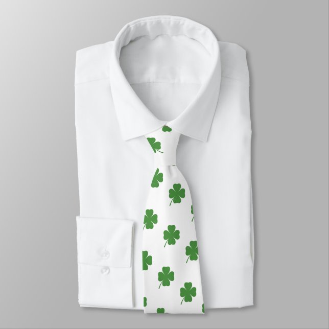 Corbata Shamrock Black Tie (Atado)