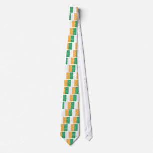 Corbata Shamrock en bandera