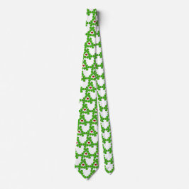 Corbata Shamrock Heart Irish Boda tie St. Patrick