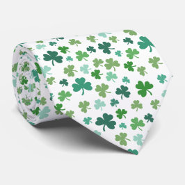 Corbata Shamrock irlandés