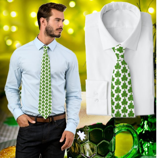 Corbata Shamrock Luck Forever Tie (Subido por el creador)