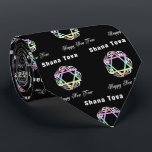 Corbata Shana Tova Estrella judía de cuello<br><div class="desc">Regalos y prendas de vestir de temática judía tradicional y moderna</div>