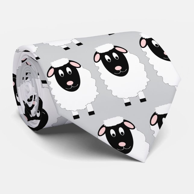Corbata Sheep Design (Enrollado)