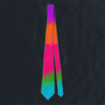 Corbata Sherbet Neon Waterphones necktie<br><div class="desc">Corbata de colores de la Neón Sherbet Rosa caliente,  morado brillante,  verde lima,  naranja de neón y azul acuático diseñado para todas las ocasiones necktie. La imagen se puede girar para mostrar más o menos un color. Póngalo en pareja con el embalaje de regalo. Por celeste@khoncepts.com</div>