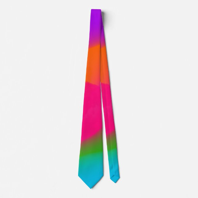 Corbata Sherbet Neon Waterphones necktie (Anverso)