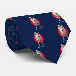 Corbata Shiba inu japonés