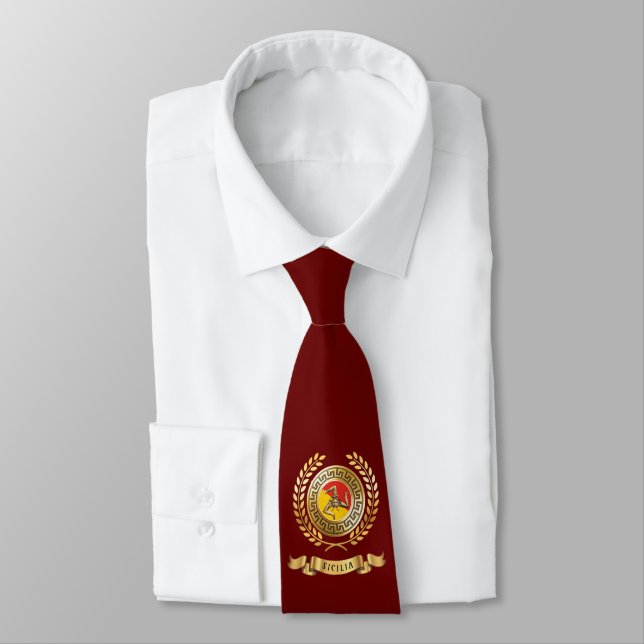 Corbata Siciliano Patriótico (Atado)