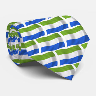 Corbata Sierra Leone Flag Tie