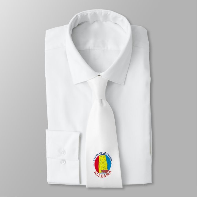 Corbata Signo de Alabama (Atado)