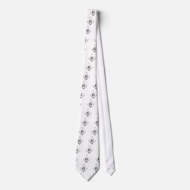 Corbata Signo de masonería (Anverso)