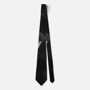 Corbata Silhouette Black Cat Moonlight