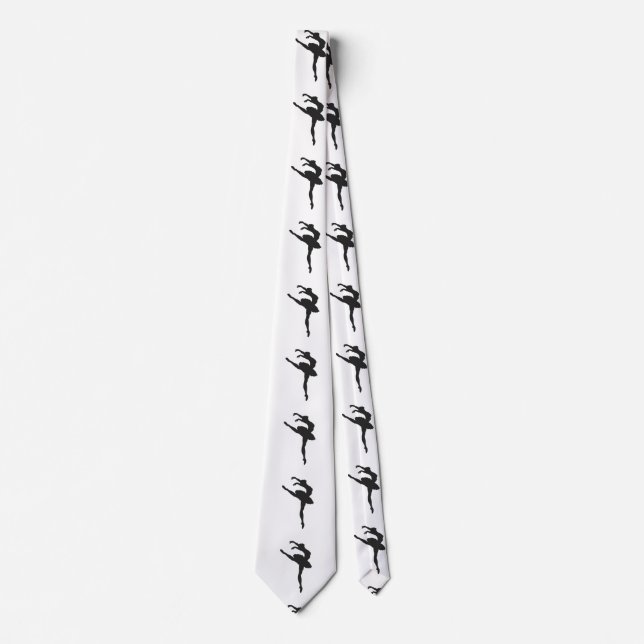 Corbata Silhouette de la bailarina (Anverso)
