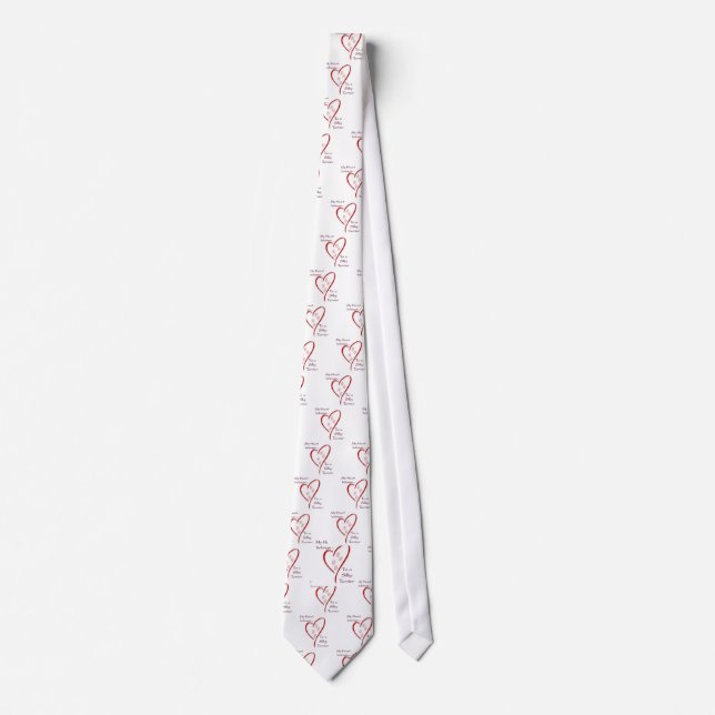 Corbata Silky Terrier Heart Pertenece (Anverso)