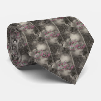 Corbata Silla De Madera Con Patrón Natural De Flores