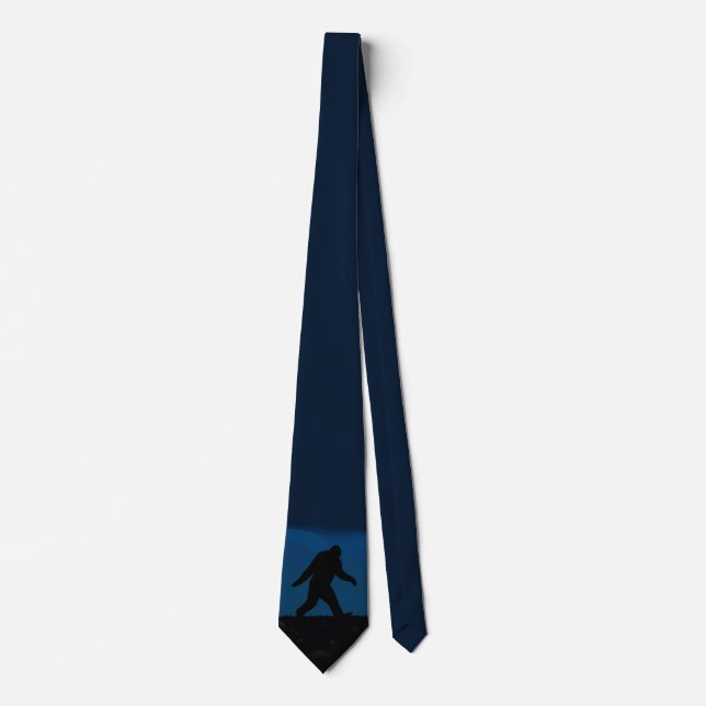 Corbata Silueta de Bigfoot (Anverso)