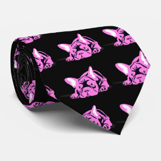 Corbata Silueta de Bulldog Francés
