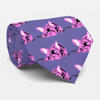 Corbata Silueta de Bulldog Francés