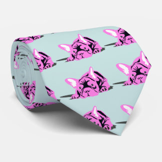 Corbata Silueta de Bulldog Francés