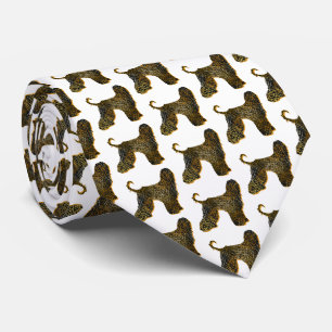 Corbata Silueta de perro perro perro perro perro de hallow