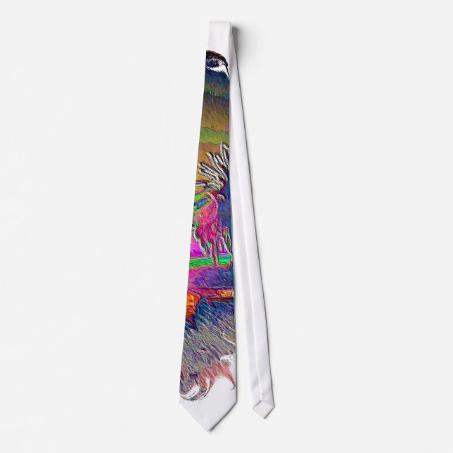 Corbata Silverlake Sunset 1 oval (Anverso)