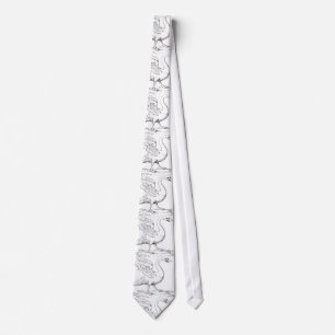 Corbata Símbolo de amor y fidelidad del cisne Arte refinad