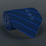 Corbata Símbolo de encargo del MÉDICO de las iniciales EMT<br><div class="desc">La marina de guerra elegante rayó el lazo inicial de encargo temático de EMS/EMT.</div>