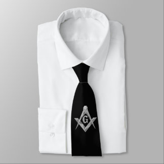 Corbata símbolo de la masonería de origami